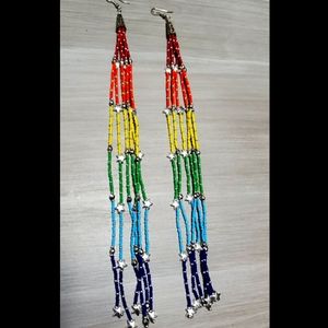 Rainbow earrings